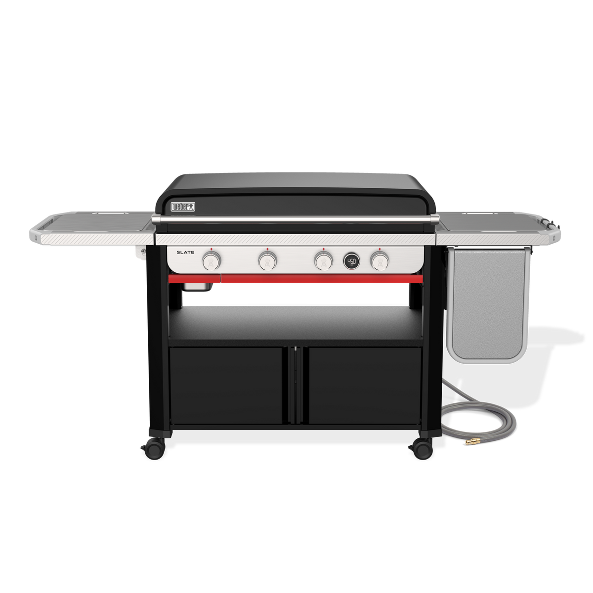 Slate® 36″ Rust-Resistant Griddle with Flip-Up Side Table (Natural Gas)