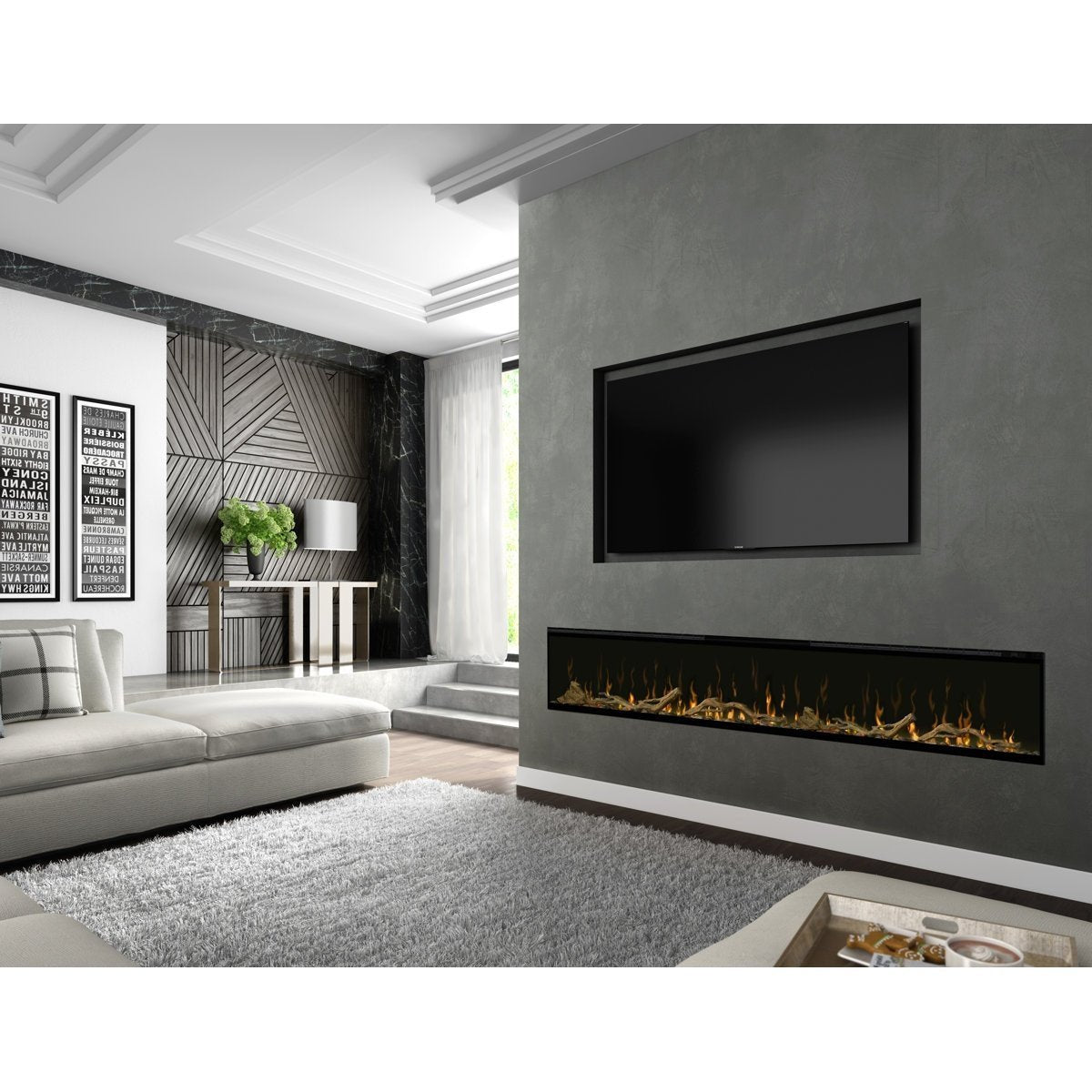 Dimplex IgniteXL 60-Inch Built-in Linear Electric Fireplace