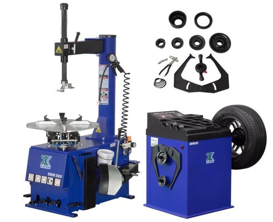 2.0 HP Tire Changer & Wheel Balancer Machine Combo 580 690 - Prioka