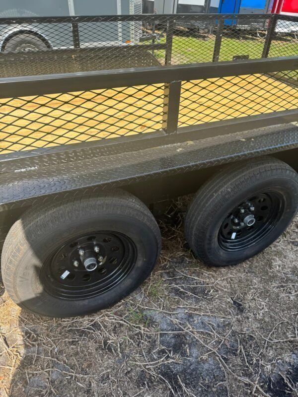 2025 6X12TA UTITILY TRAILER 2 FT WALLS 4568 - Prioka