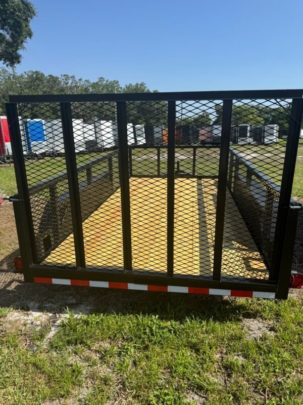 2025 6X12TA UTITILY TRAILER 2 FT WALLS 4568 - Prioka