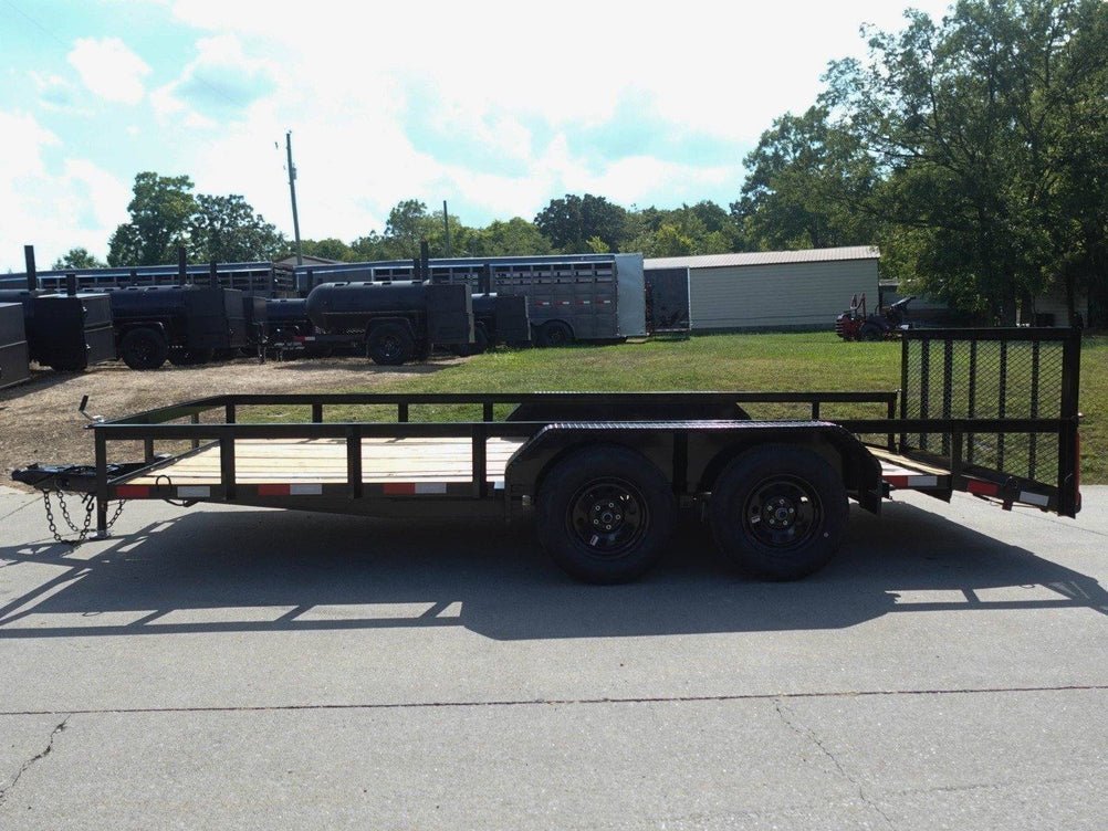 2025 7×16 Carry-On HD Landscape Trailer – 10K GVWR, Electric Brakes, Wood Floor - Prioka