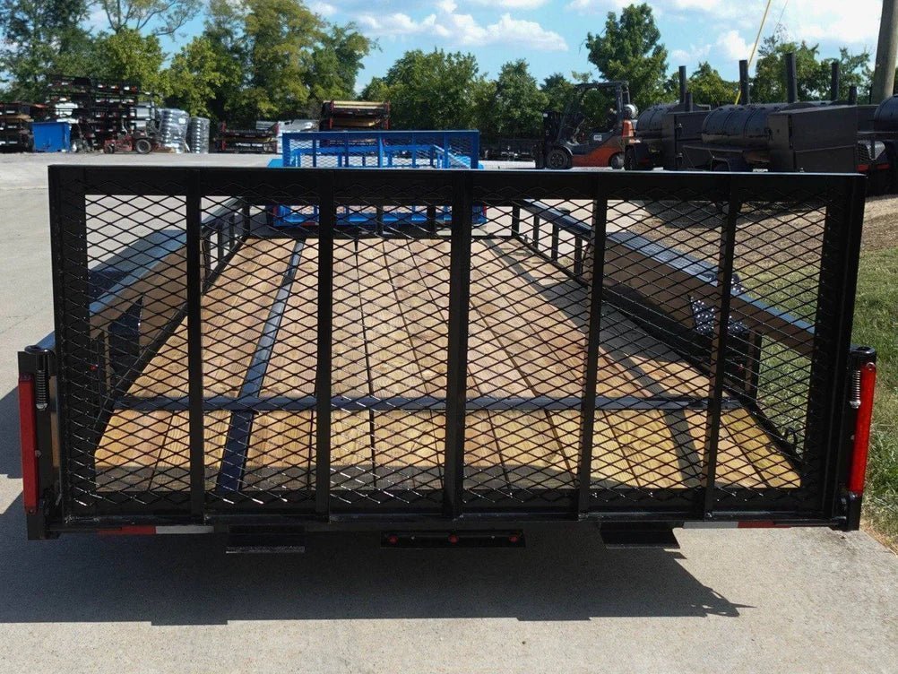 2025 7×16 Carry-On HD Landscape Trailer – 10K GVWR, Electric Brakes, Wood Floor - Prioka