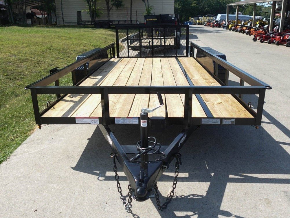 2025 7×16 Carry-On HD Landscape Trailer – 10K GVWR, Electric Brakes, Wood Floor - Prioka