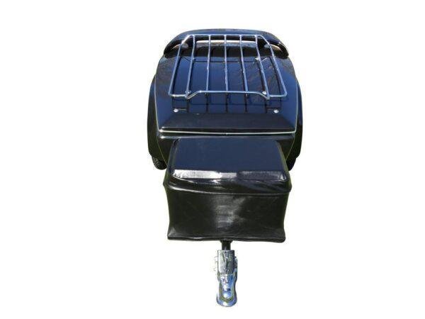 2025 Touring Motorcycle Trailer – Low Profile, 3×16 Wheels with Secure Locking Lid - Prioka