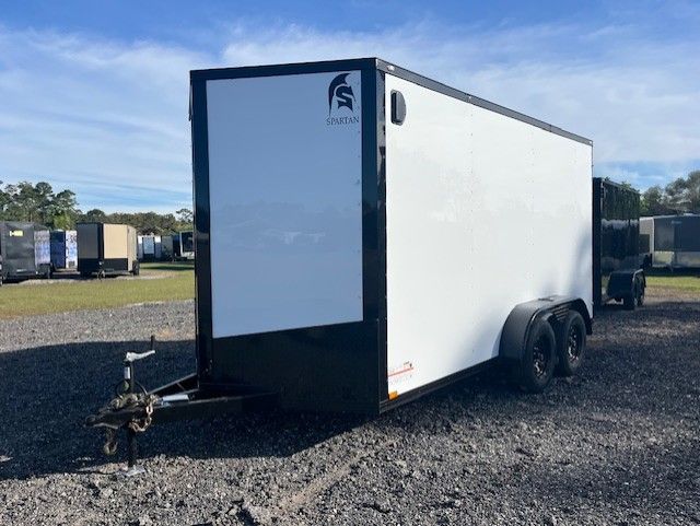 2026 Spartan 7 x 14 Enclosed Cargo Trailer 7k GVWR - Prioka