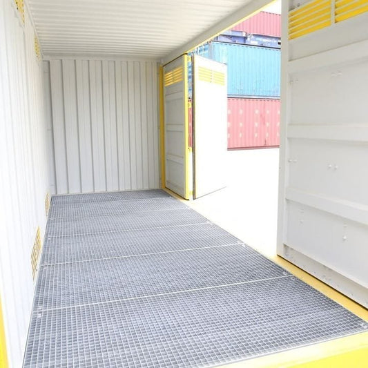 20FT new yellow container with open doors - Prioka