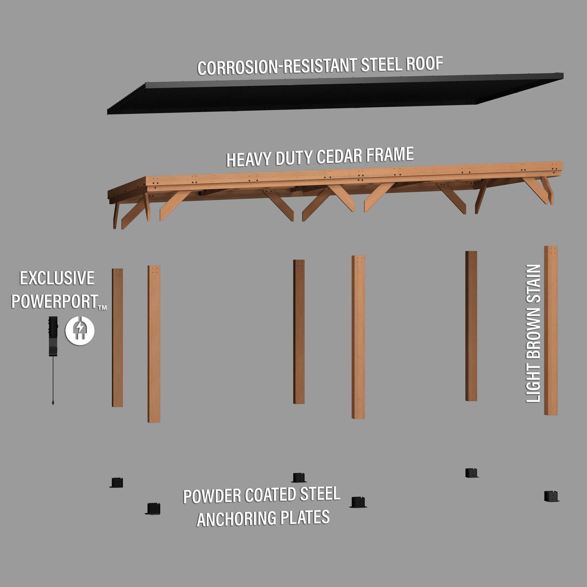 20×12 Kingsport Carport