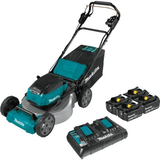 21 in. 18-Volt X2 (36-Volt) LXT Lithium-Ion Cordless Walk Behind Self Propelled Lawn Mower Kit with 4 Batteries (5.0 Ah) - Prioka