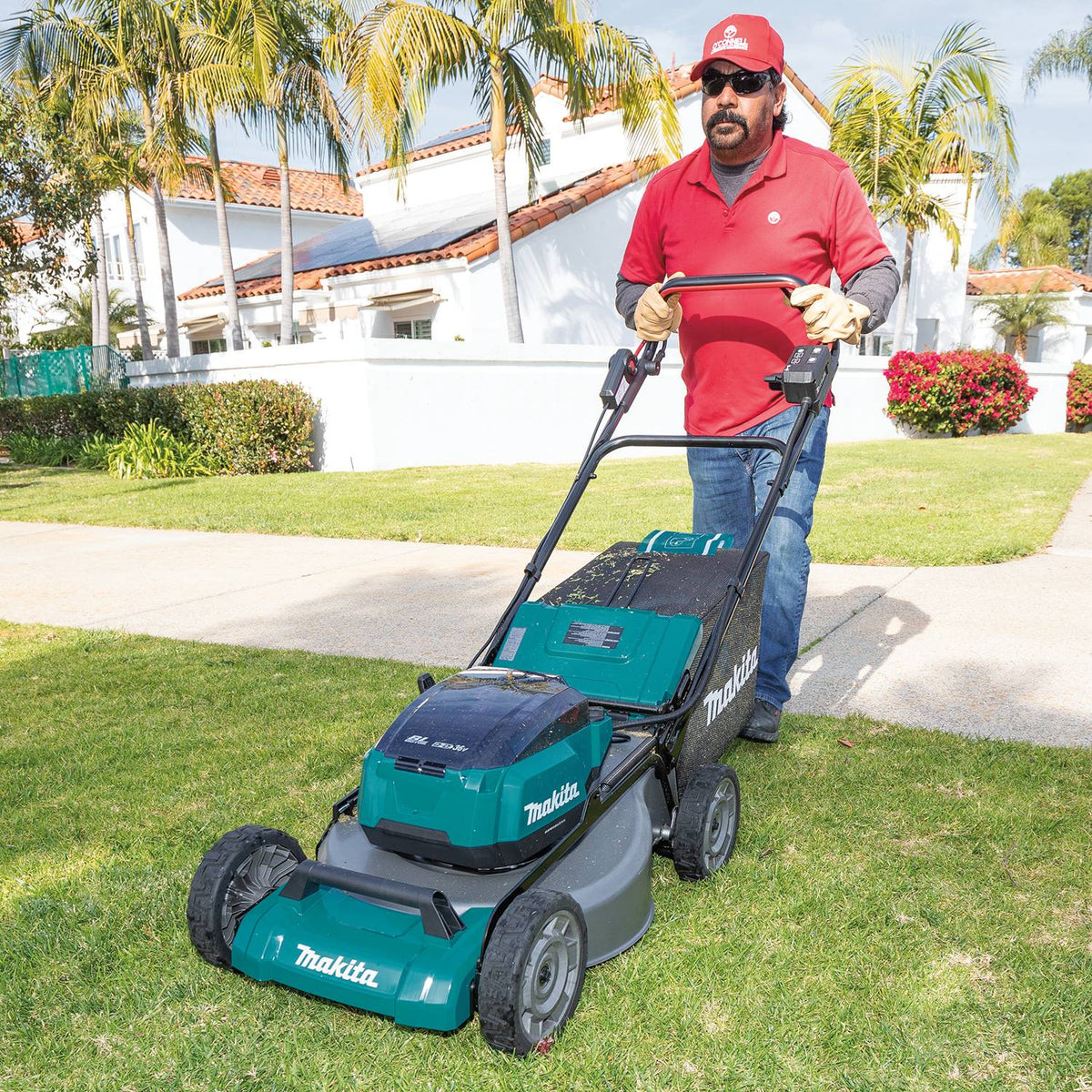 21 in. 18-Volt X2 (36-Volt) LXT Lithium-Ion Cordless Walk Behind Self Propelled Lawn Mower Kit with 4 Batteries (5.0 Ah) - Prioka