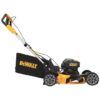 21 in. 20-Volt Cordless Electric Manual Walk Behind Self Propelled Mower with Two 12 Ah Flexvolt Batteries and Charger - Prioka