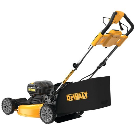 21 in. 20-Volt Cordless Electric Manual Walk Behind Self Propelled Mower with Two 12 Ah Flexvolt Batteries and Charger - Prioka