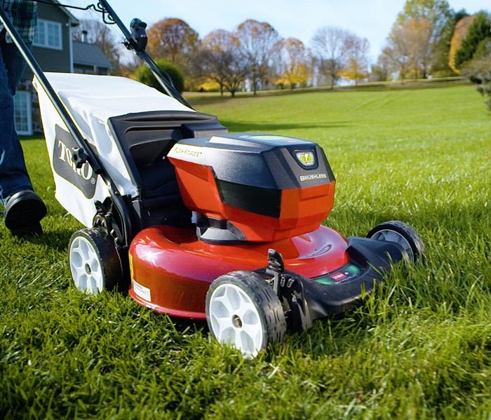 21 in. Recycler SmartStow 60-Volt Lithium-Ion Brushless Cordless Battery Walk Behind Mower RWD 5.0 Ah w/ Battery&amp;Charger - Prioka