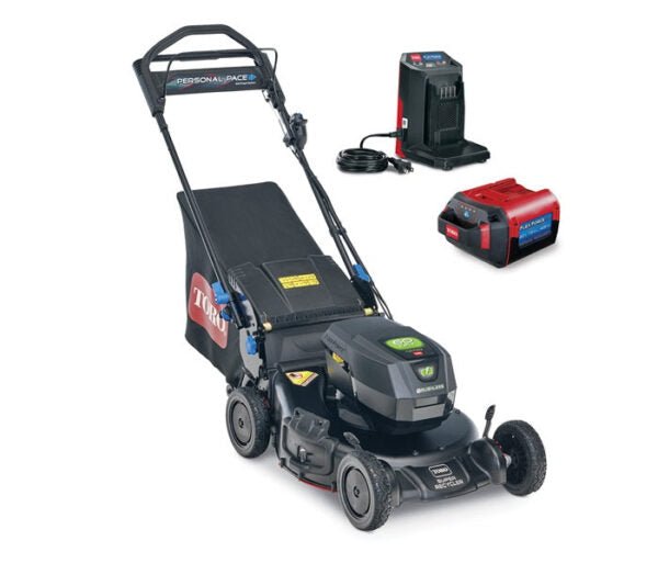21 in. Super Recycler 60-Volt SmartStow Max Cordless Battery Walk Behind Mower 7.5 Ah Battery and Charger Included - Prioka