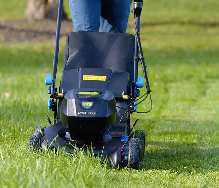 21 in. Super Recycler 60-Volt SmartStow Max Cordless Battery Walk Behind Mower 7.5 Ah Battery and Charger Included - Prioka