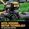 21.5 in. 20-V Li-Ion Cordless Battery Walk Behind Self Propelled Mower w/Hedge,Bare Trimmer,Blower,Cleaner,Pole/Hand Saw - Prioka