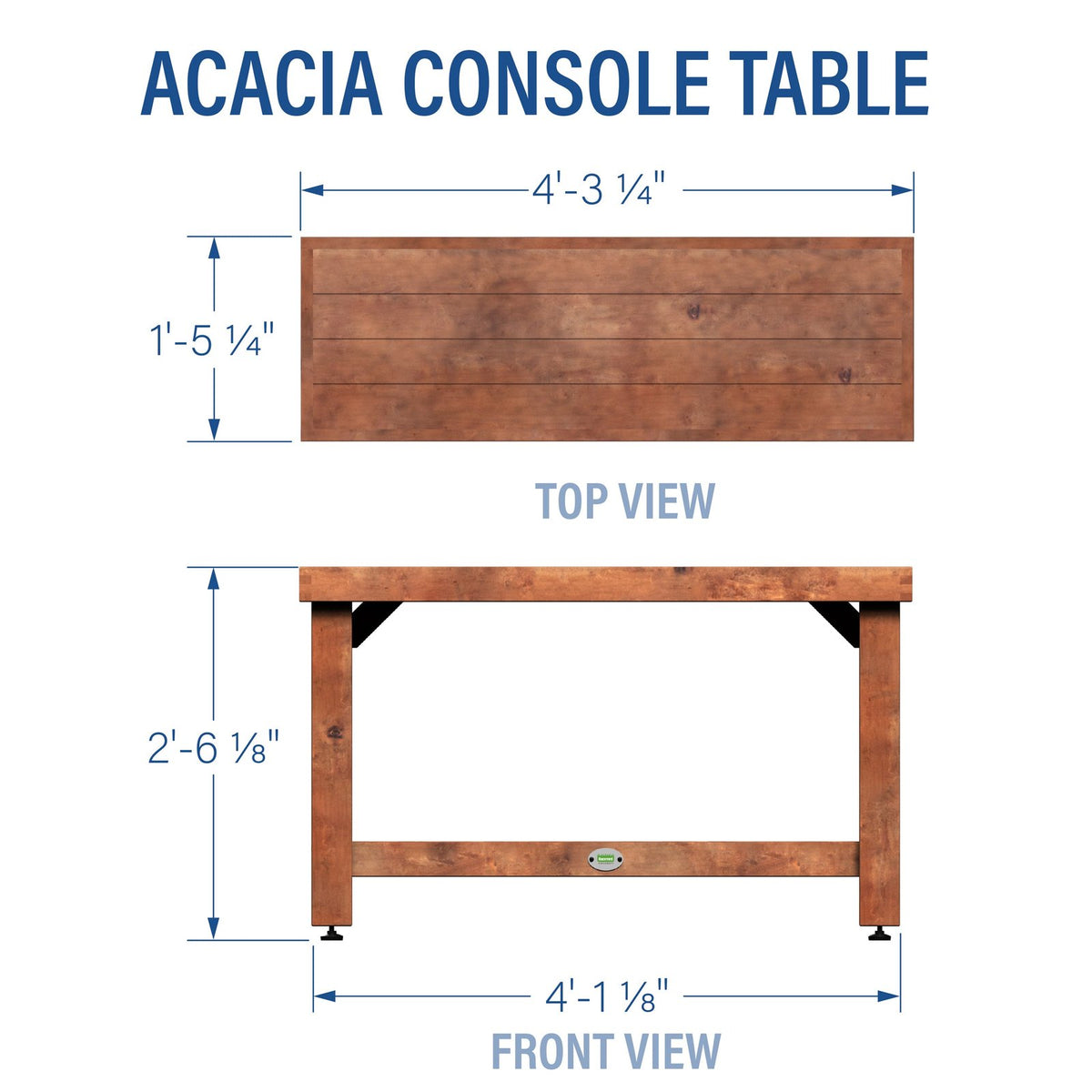 Console Table – Acacia