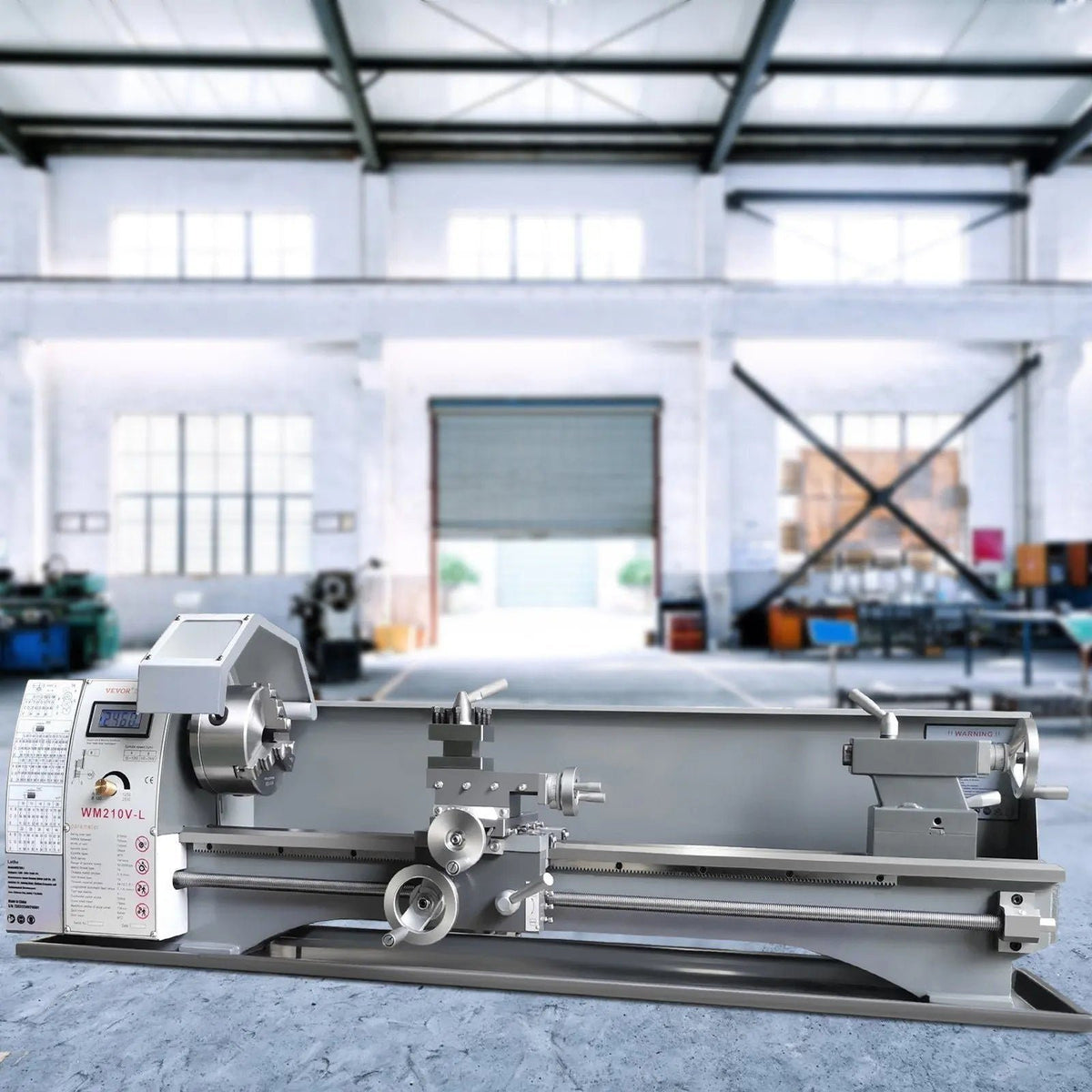 2500 RPM Metal Lathe Machine, Variable Speed Control, Durable Build, Precision Crafting Tool, DOBA-ML2500