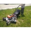 26 in. 208 cc Gas Walk Behind 3-In-1 Wide Area Self Propelled Lawn Mower, Rear Wheel Drive with Blade Brake Clutch - Prioka