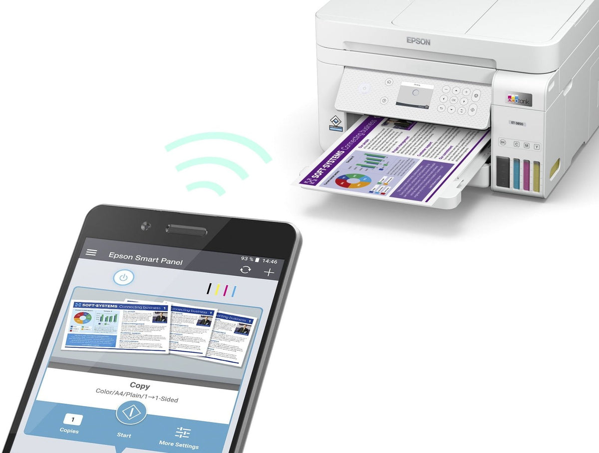 Epson EcoTank-3850 Special Edition All-in-One Printer with Bonus Black Ink