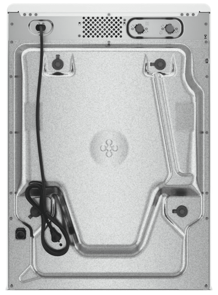 Whirlpool WFW6720RR, 27-Inch, 5.0 cu. ft. Smart Front Load Washer,  FreshFlow Vent System, Silver
