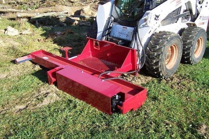 30-Ton Skid Steer Log Splitter – Tire-to-Tire Inverted Design (Model 3030) for Heavy-Duty Wood Splitting - Prioka