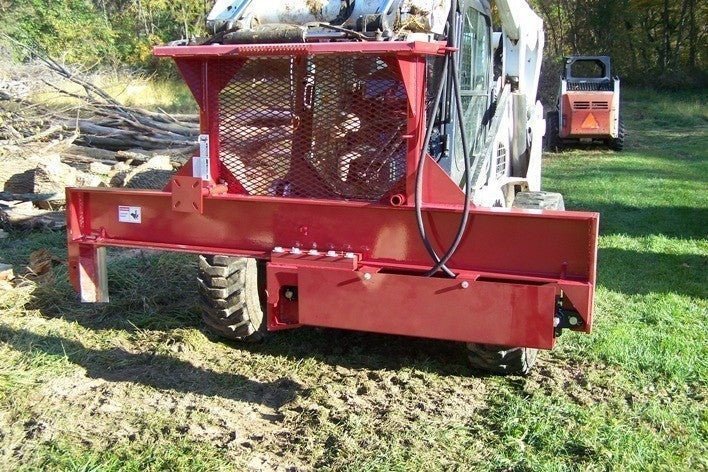 30 Ton Tire to Tire Upside Down Skid Steer Log Splitter (3030) - Prioka