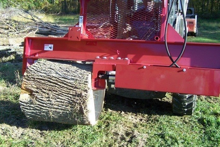 30 Ton Tire to Tire Upside Down Skid Steer Log Splitter (3030) - Prioka