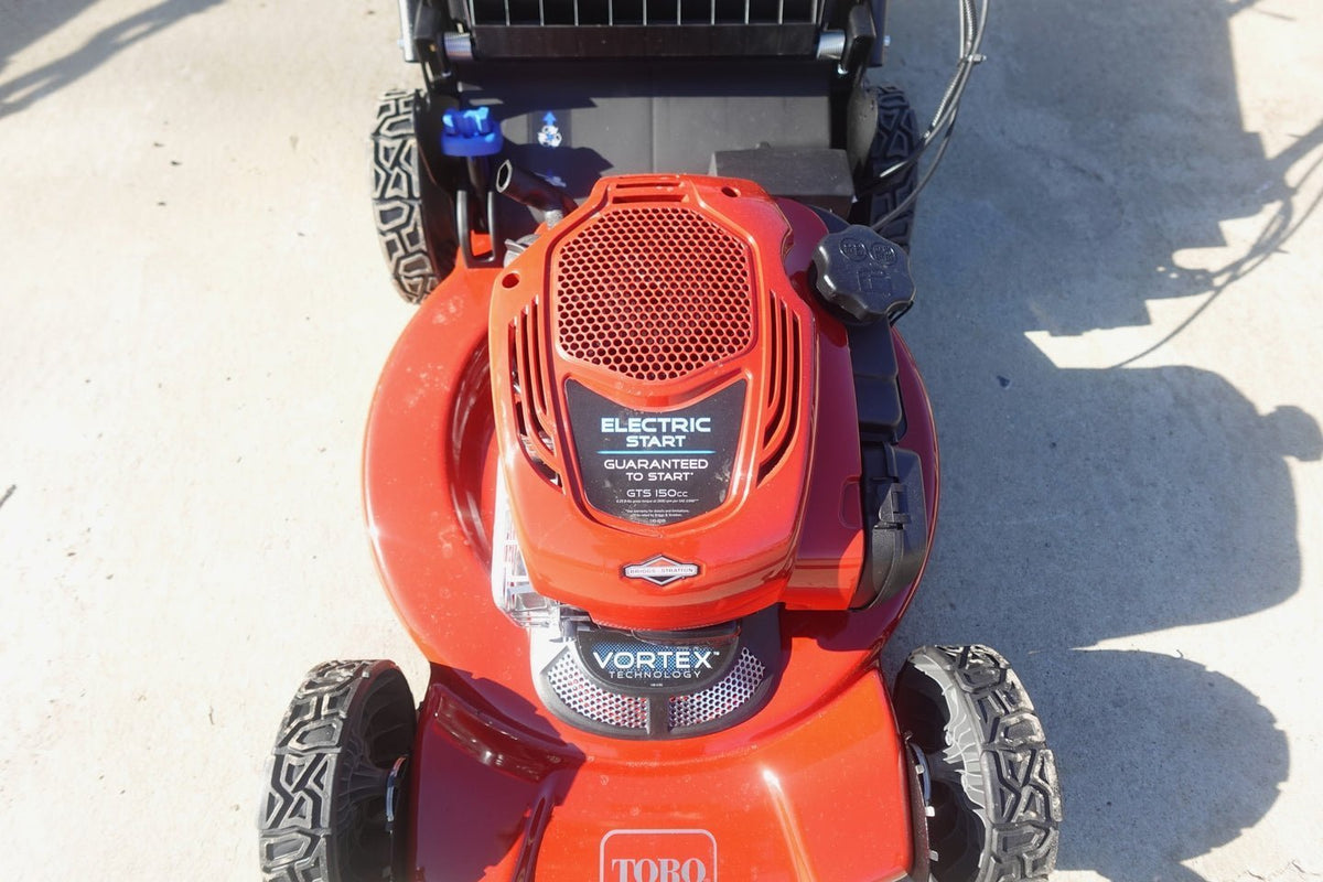 Toro 22″ Electric-Start Recycler Personal Pace Self-Propelled Gas Lawn Mower