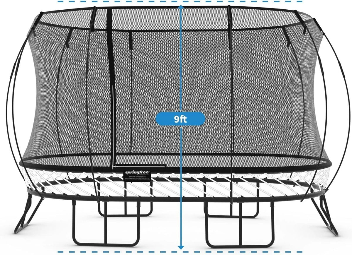 Trampolines Ireland Springfree Trampoline 8 x 13ft Oval