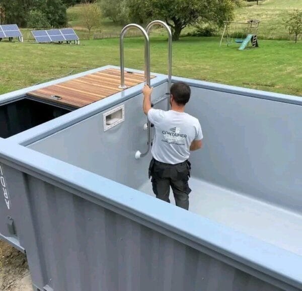 40ft Swimming Pool container - Prioka