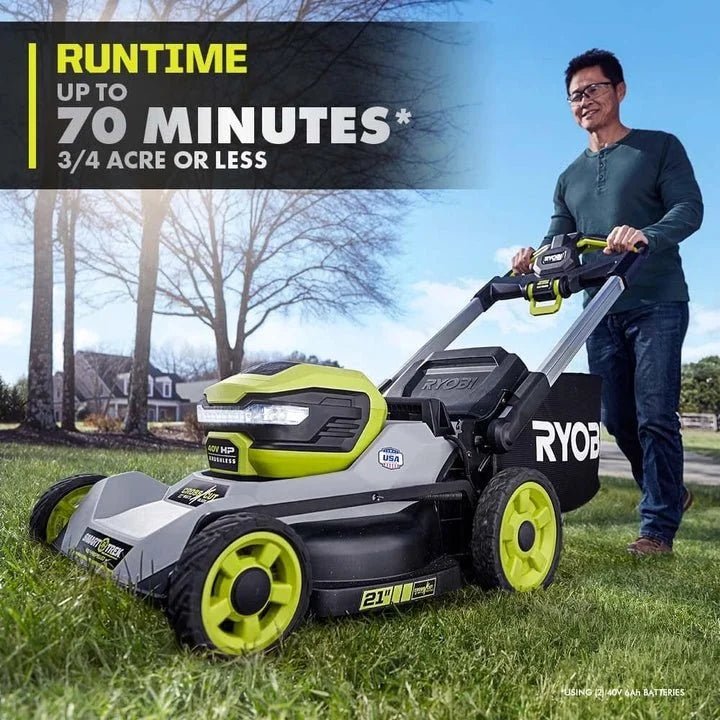 40V HP Brushless 21″ Self-Propelled Multi-Blade Mower Kits. - Prioka