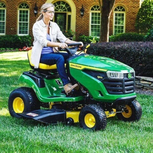 42″ Gas Riding Lawn Tractor – Hydrostatic Drive, Heavy-Duty Residential Mower - Prioka