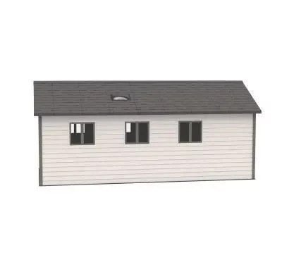 Lifetime 11 Ft. X 21 Ft. Outdoor Storage Shed With Tri-Fold Doors