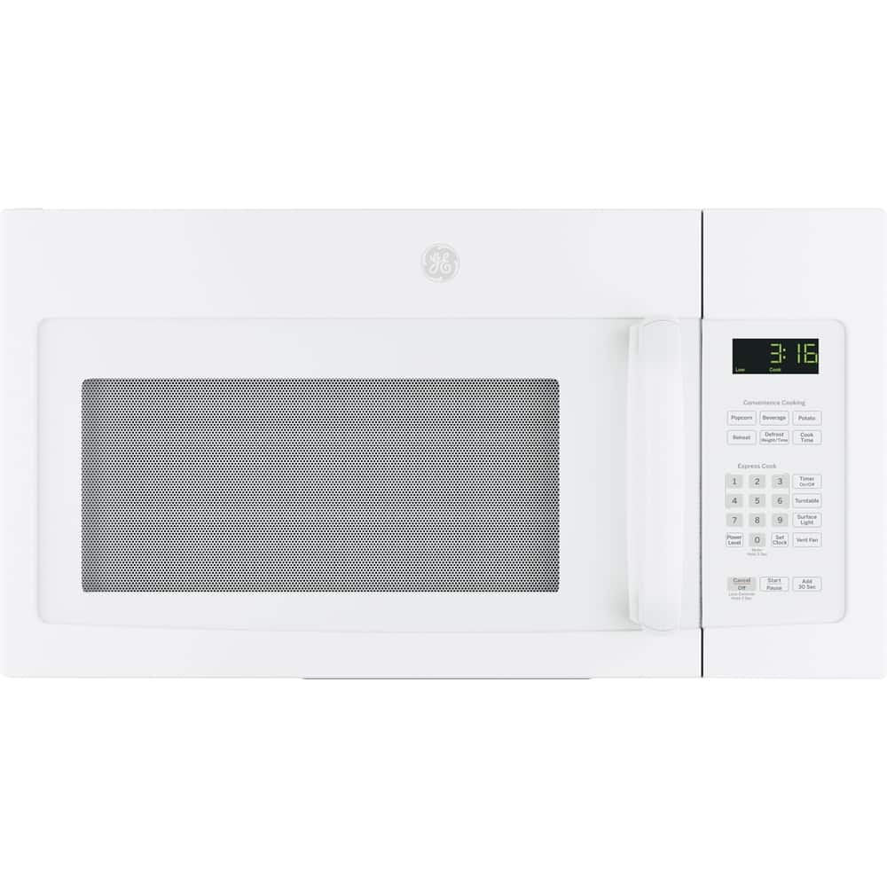 GE – 1.6 Cu. Ft. Over-the-Range Microwave with Electronic Touch Controls – White