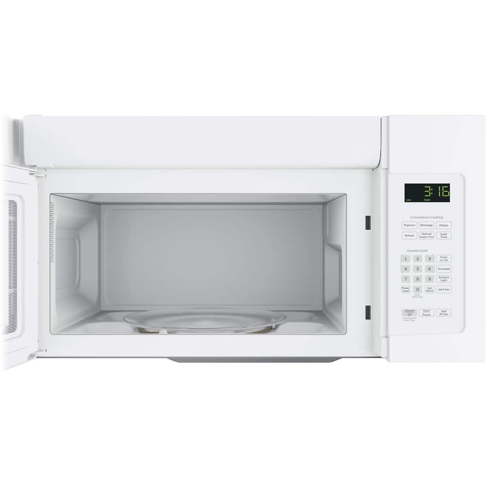 GE – 1.6 Cu. Ft. Over-the-Range Microwave with Electronic Touch Controls – White