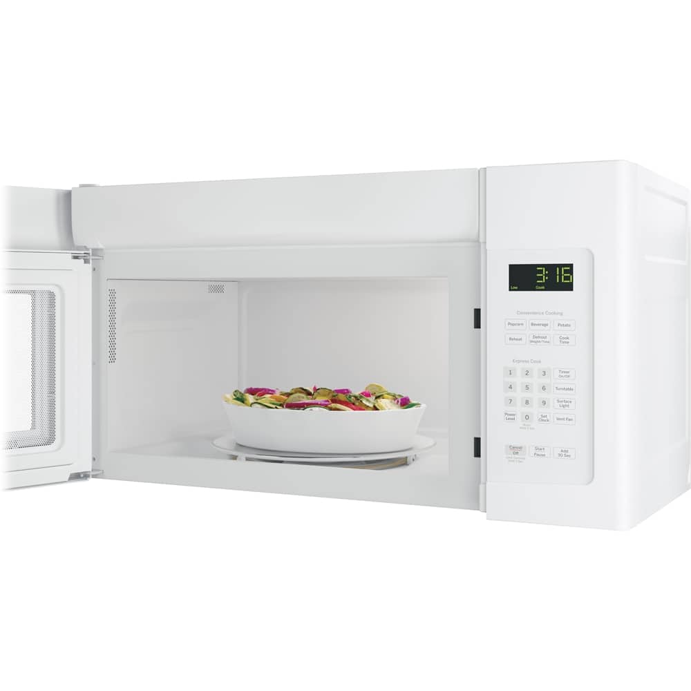 GE – 1.6 Cu. Ft. Over-the-Range Microwave with Electronic Touch Controls – White
