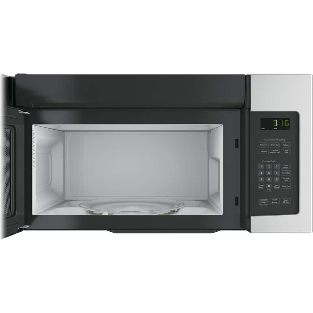GE – 1.6 Cu. Ft. Over-the-Range Microwave with Electronic Touch Controls – Stainless Steel
