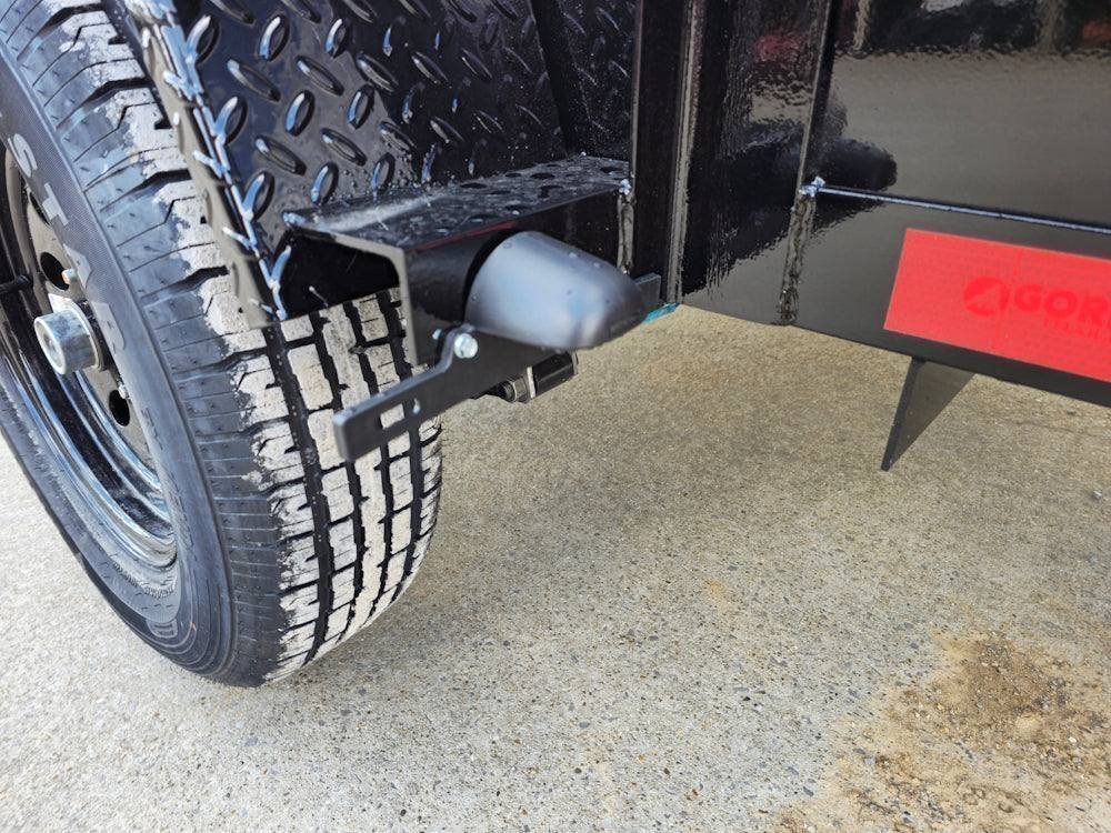 5′ X 10′ Utility Trailer Straight Deck 18″ Sides Tall Gate - Prioka