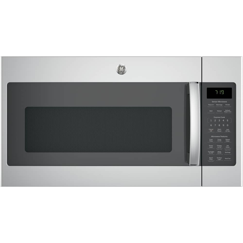 GE – 1.9 Cu. Ft. Over-the-Range Microwave with Sensor Cooking and Steam Cleaning – Stainless Steel