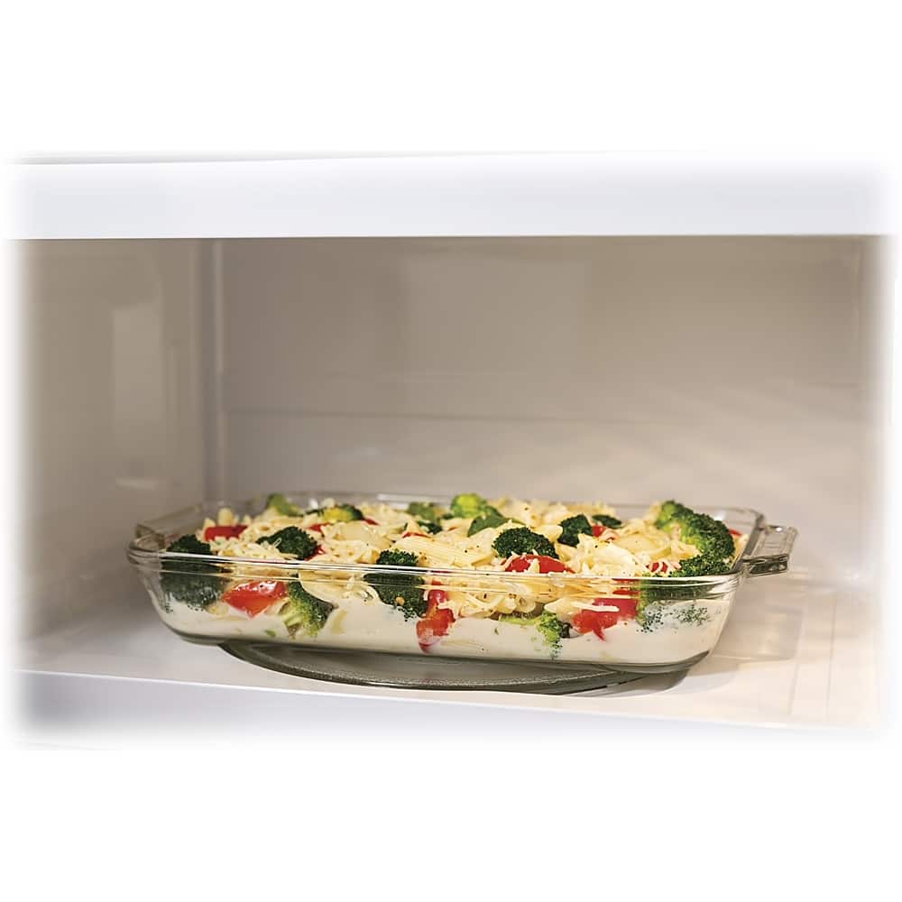 GE – 1.7 Cu. Ft. Over-the-Range Microwave with Sensor Cooking and Defrost – White