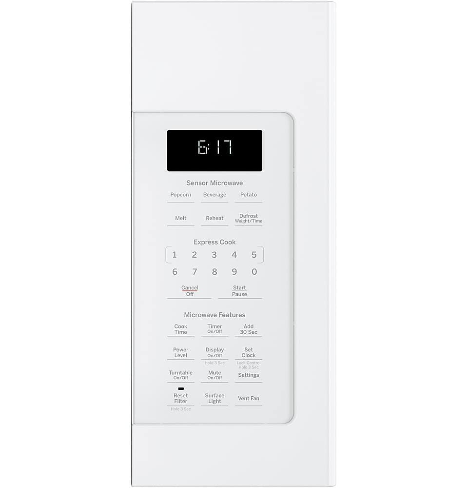 GE – 1.7 Cu. Ft. Over-the-Range Microwave with Sensor Cooking and Defrost – White