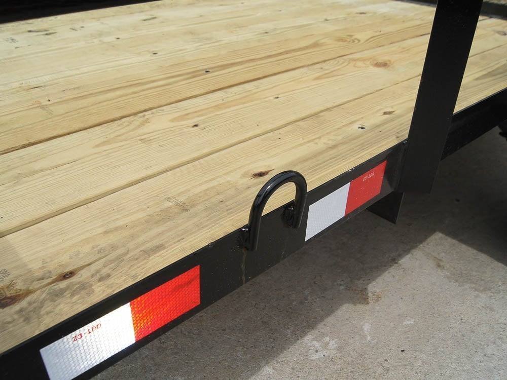 5×8 Powder Coated Dovetail Utility Trailer Single 3,500lb Axle - Prioka
