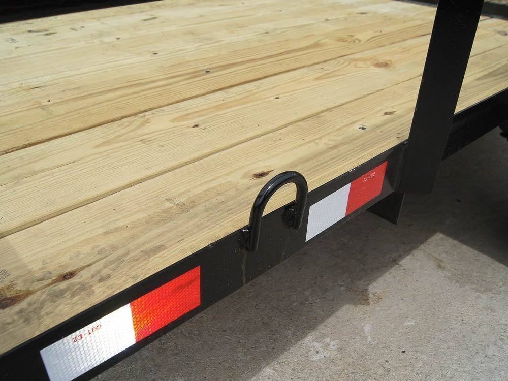 5×8 Powder Coated Dovetail Utility Trailer Single 3,500lb Axle - Prioka