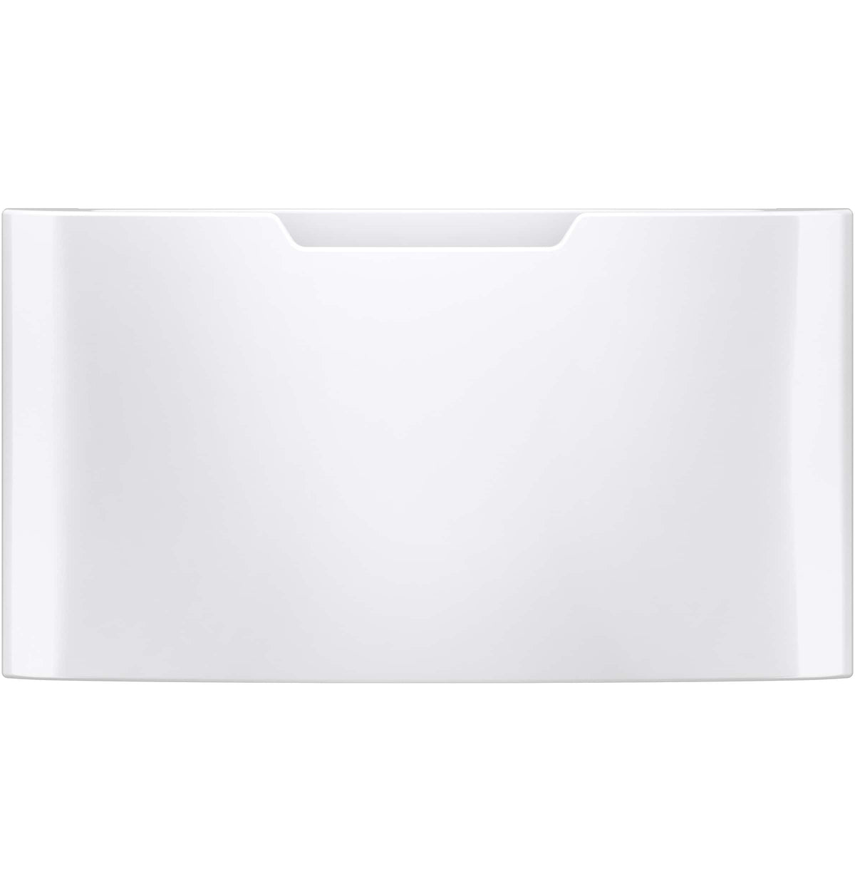GE – 28 in. Wide and 16 in. Tall Laundry Pedestal with Storage Drawer for Select Washers and Dryers – White
