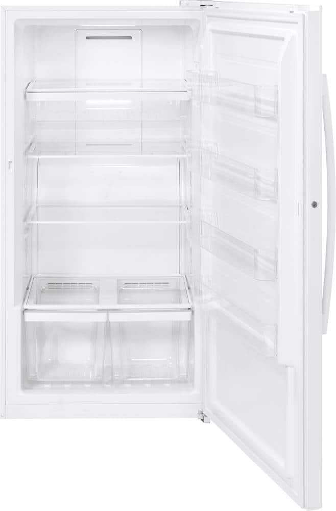 GE – 17.3 Cu. Ft. Frost-Free Upright Freezer – White