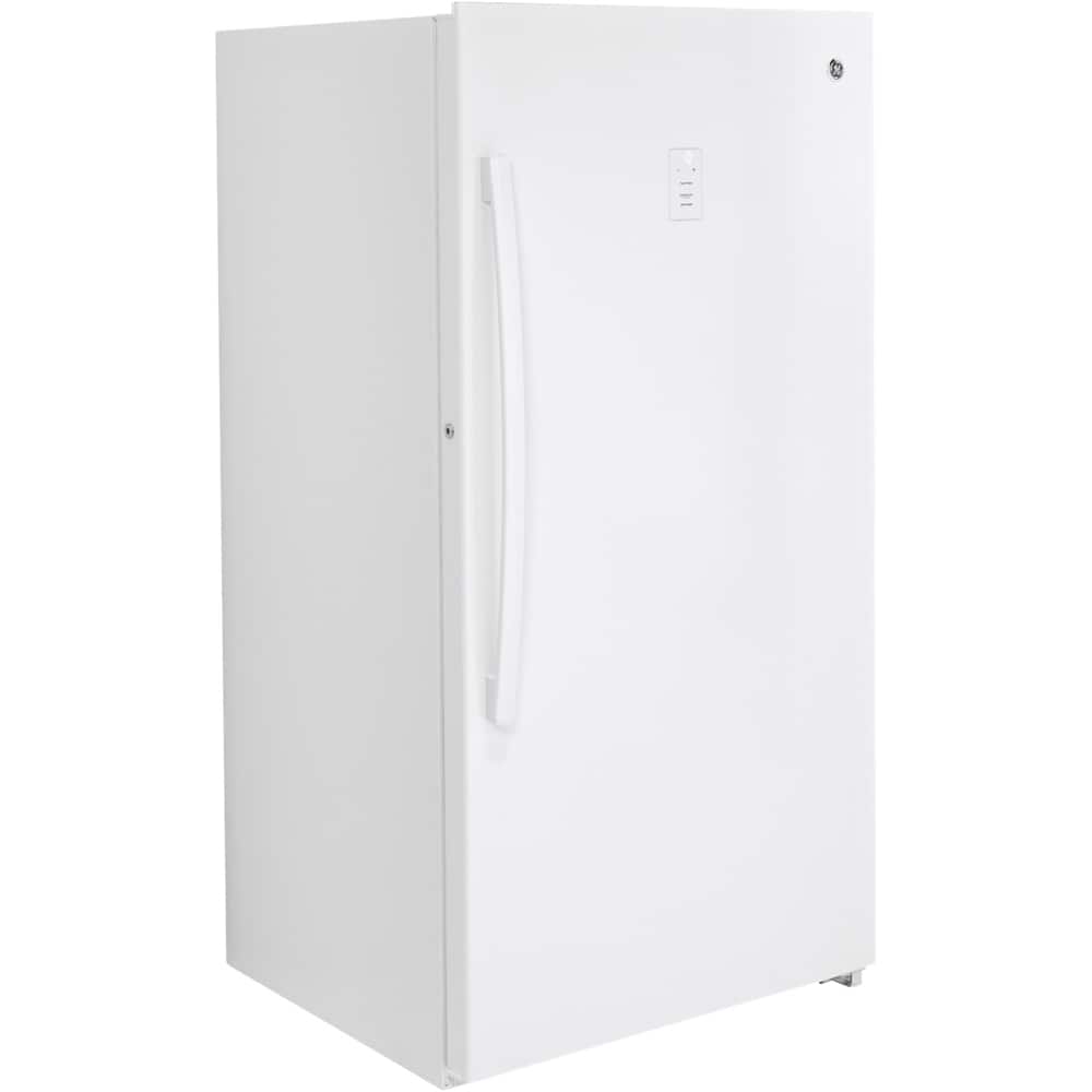 GE – 17.3 Cu. Ft. Frost-Free Upright Freezer – White