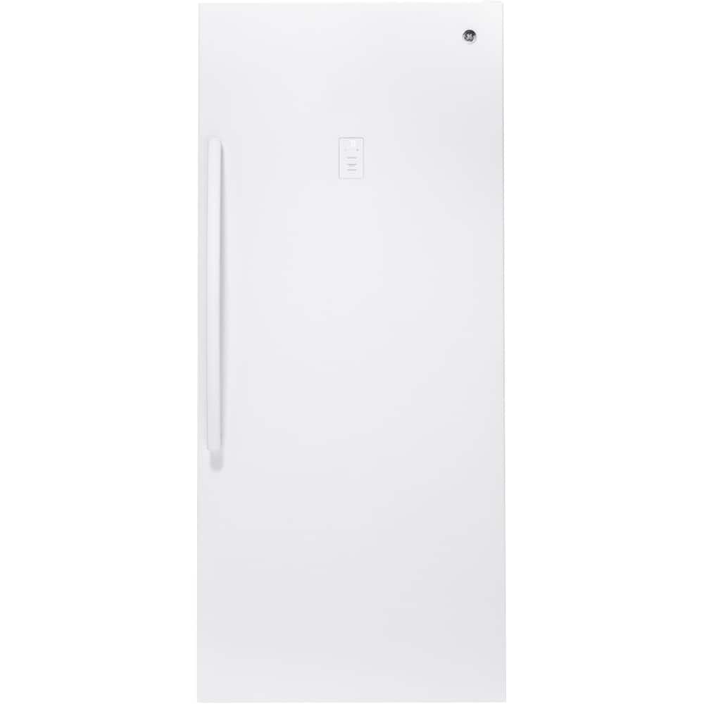 GE – 21.3 Cu. Ft. Frost-Free Upright Freezer – White