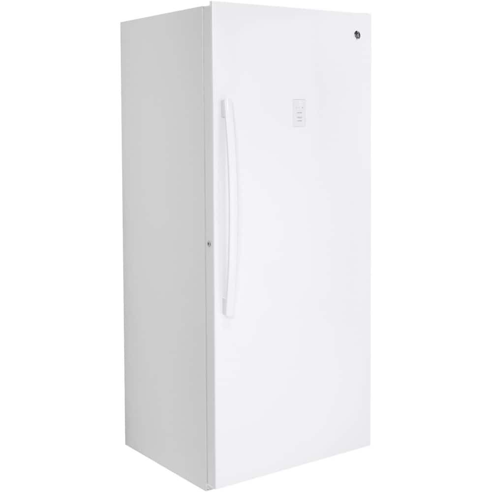 GE – 21.3 Cu. Ft. Frost-Free Upright Freezer – White