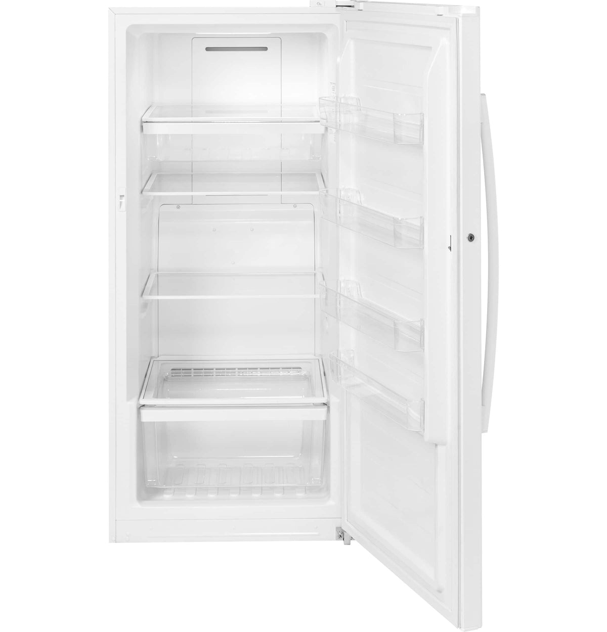 GE – 14.1 Cu. Ft. Frost-Free Upright Freezer – White